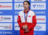 中国选手包揽成都大运会女子3米跳板冠亚军